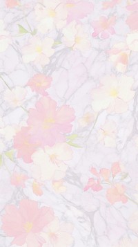 Flower pattern marble wallpaper blossom petal plant.