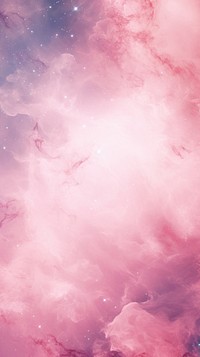 Pink Milky Way Galaxy background astronomy outdoors universe.