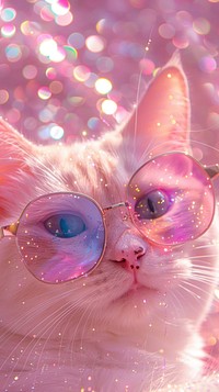 Pink cat glasses photo accessories photography sunglasses.