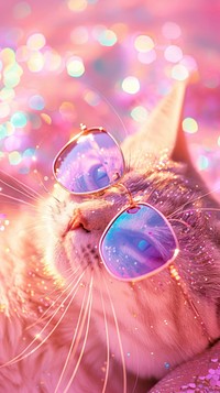 Pink cat glasses photo accessories photography sunglasses.