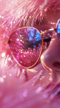 Pink dog glasses photo accessories sunglasses accessory.