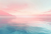 Pastel color fantasy landscapes water outdoors horizon.