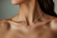 A luxury diamond necklace accessories accessory shoulder.