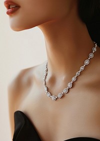 A luxury diamond necklace accessories accessory jewelry.