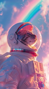 Aesthetic wallpaper astronaut helmet astronomy.