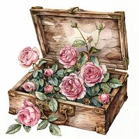 Rose box treasure blossom.