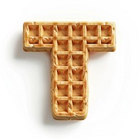 Letter T symbol waffle cross.