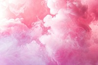 Pink smoke background.