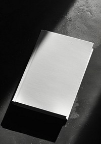 White book cover publication electronics aluminium.