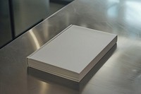 White book cover publication indoors paper.