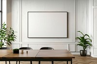 Blank tv screen table furniture tabletop.