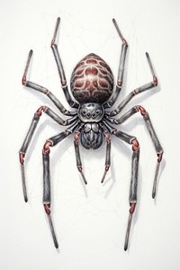 A halloween spider character invertebrate arachnid animal.