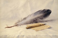 Feather art weaponry device.
