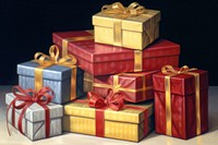 Gift boxes.