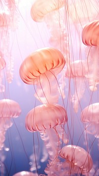 Jelly fishes invertebrate jellyfish animal.