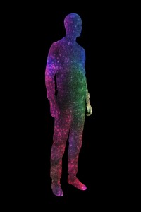 Human full body silhouette person purple adult.