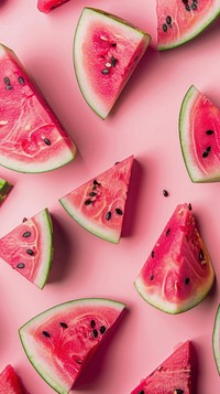 Creative summer background watermelon produce fruit.