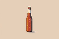 Craft beer beverage alcohol bottle.