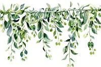 Mistletoe graphics pattern produce.
