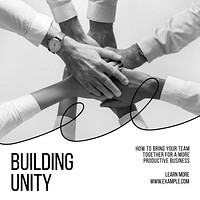 Building unity Instagram post template