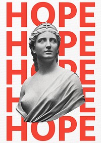 Hope  poster template & design