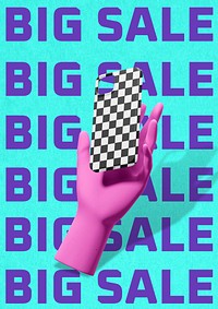 Big sale poster template & design