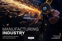 Manufacturing industry template  