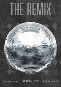 The remix  poster template
