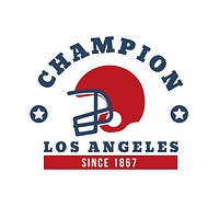 Sports team logo template