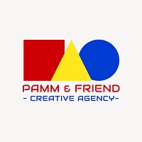 Creative agency logo template  