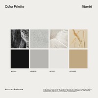 Color palette Instagram post template
