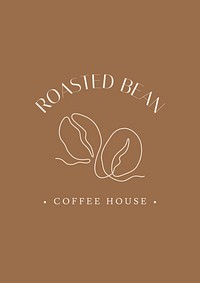 Coffee house poster template and design