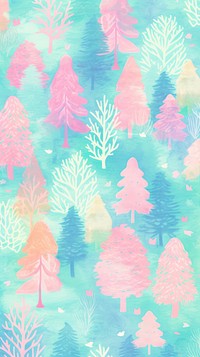Pattern forest painting outdoors nature.