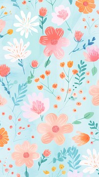 Pattern summer blooming flowers asteraceae graphics blossom.