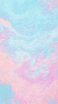 Pattern wave texture painting canvas.