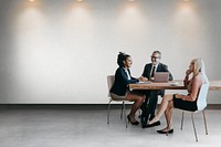 Business people discussing in a meeting room