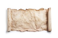 Vintage parchment scroll paper