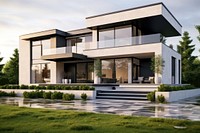 Modern luxury home exterior design