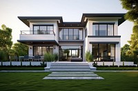 Modern luxury home exterior design