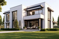 Modern luxury home exterior design