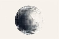 Abstract halftone sphere design