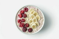 Healthy fruit yogurt bowl