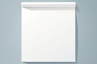 Blank notepad with white pages