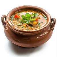Delicious Indian vegetable curry bowl