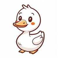 Cute goose icon waterfowl dynamite weaponry.