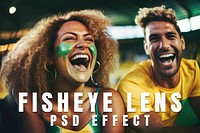 Fisheye Lens PSD Effect