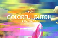 Rainbow Glitch PSD Effect