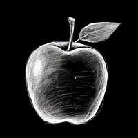 Simple apple icon astronomy outdoors produce.