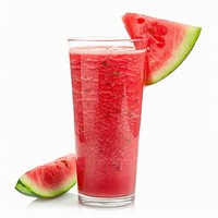 Refreshing watermelon juice glass