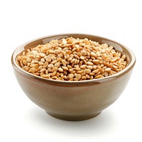 Healthy sesame seeds in bowl